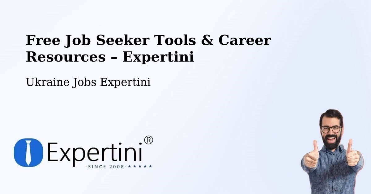 Free Job Seeker Tools & Career Resources – Lviv - Lviv, Ukraine Jobs Expertini